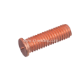 Threaded stud PT ISO13918PT STUDS COPPER PLATED CD STUDS